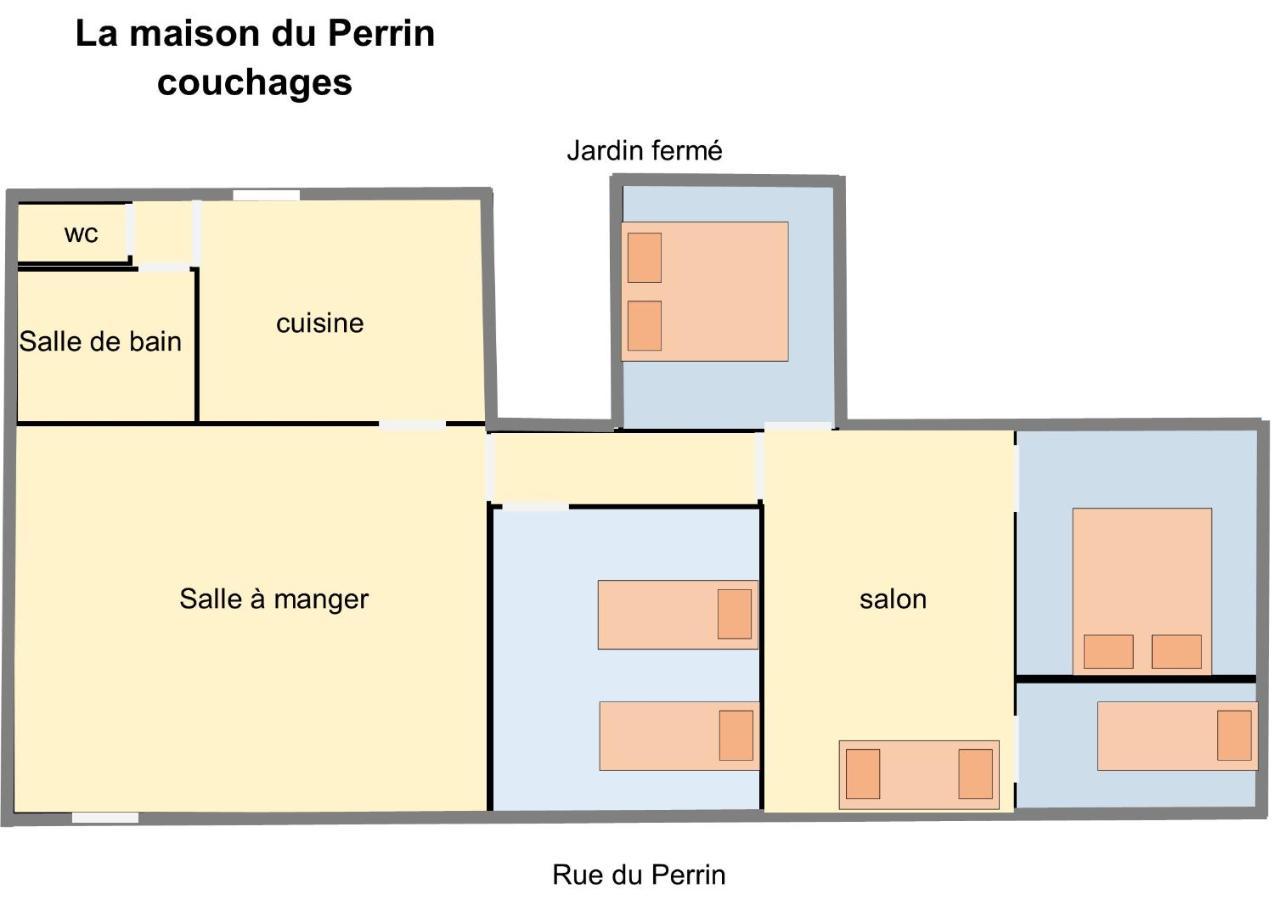 La Maison Du Perrin Greez-sur-Roc Exterior foto